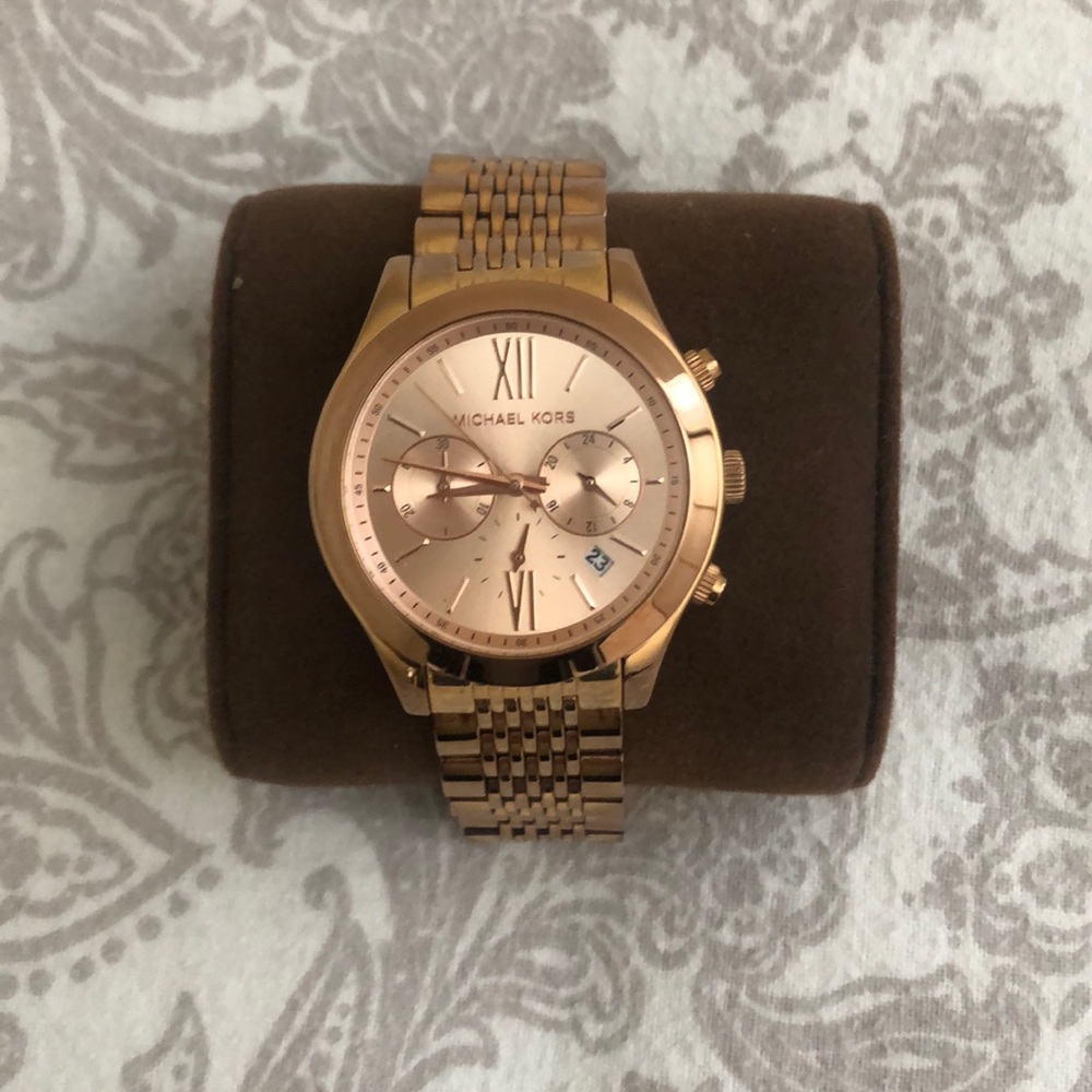 Rose Gold Michael Kors Watch